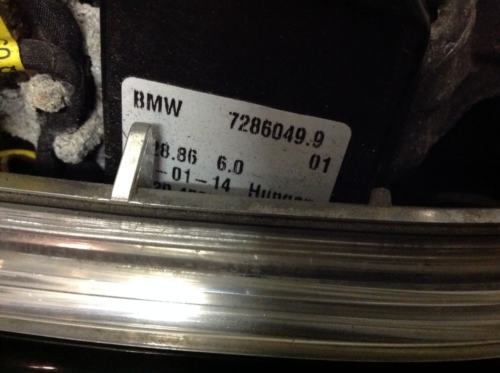 51167338977 BMW F30 vasak peegel (5)